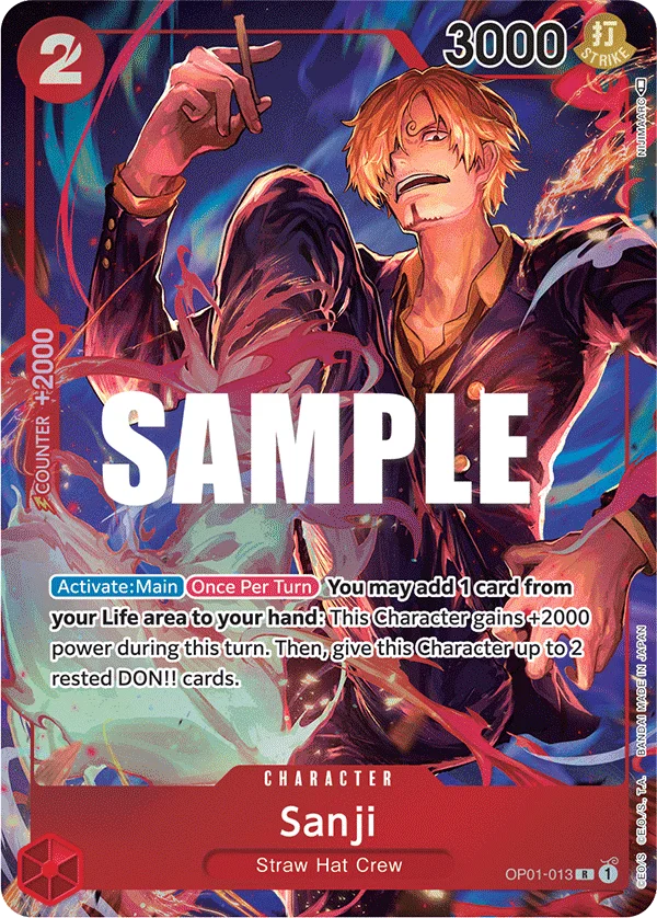 Sanji - OP01-013 (Alternate Art)